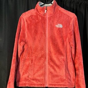 The North Face Vibrant Coral Fleece Zip up